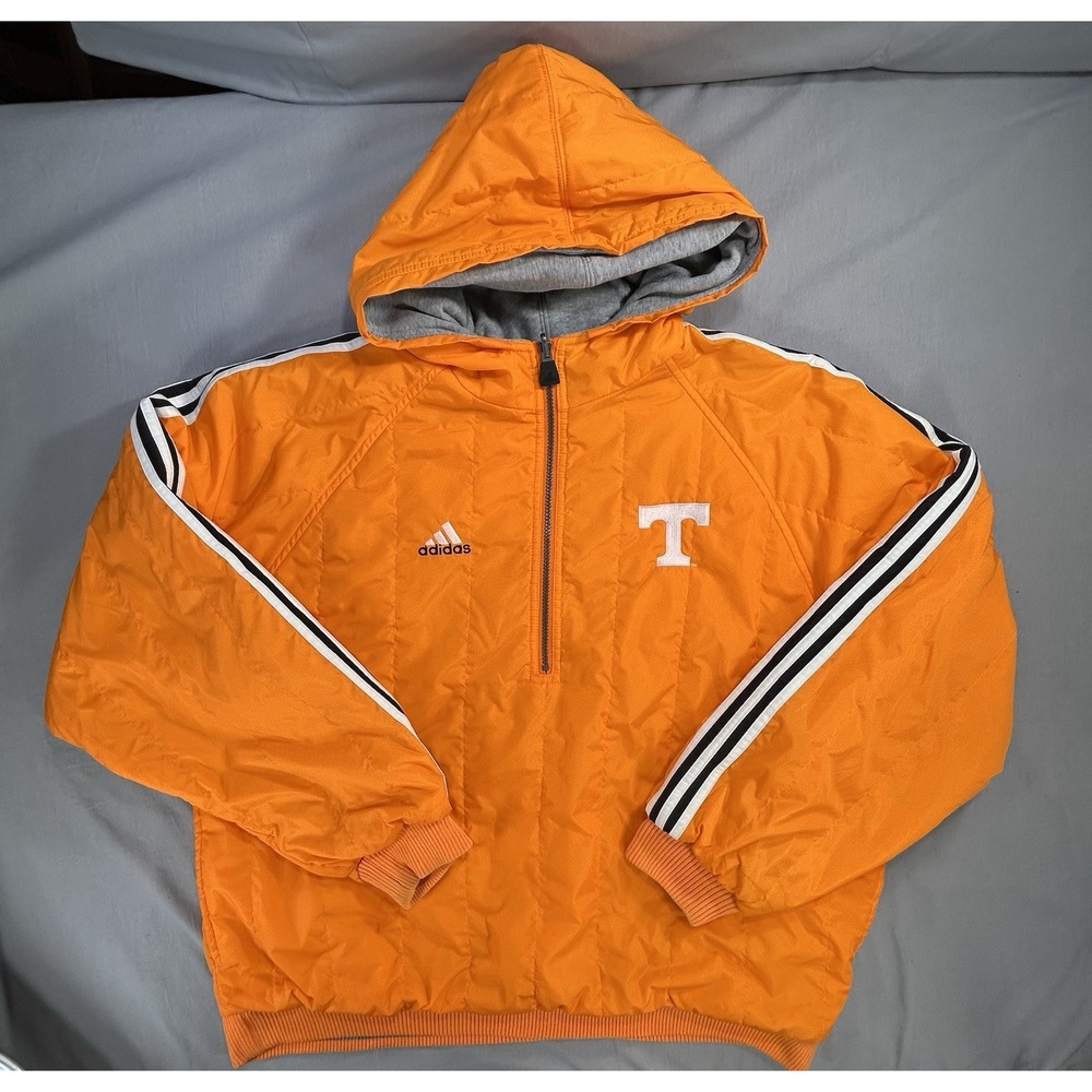 Adidas Tennessee Volunteers Reversible Jacket Men's XL NCAA Heavy Jacket‎